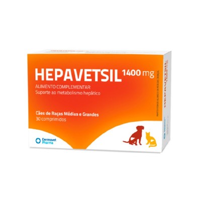 Função hepática Hepavetsil 1400 mg