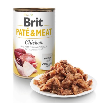 Brit Care Dog Lata Paté & Meat Galinha