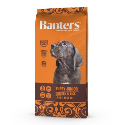 Banters Puppy Large Breed Chicken&Rice 