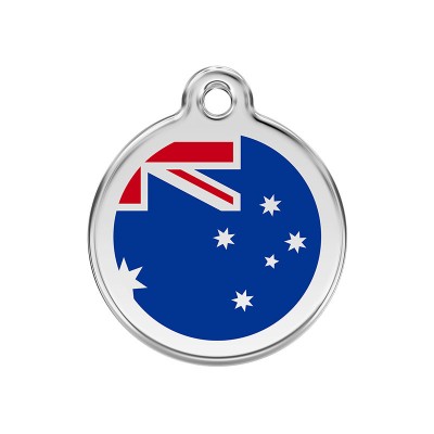 Red Dingo Medalha Bandeira Australiana
