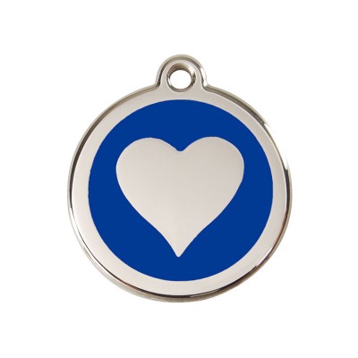 Red Dingo Medalha Coração azul