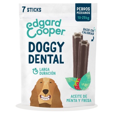Edgard & Cooper Doggy Dental Barritas Morango & Hortelã