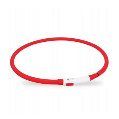 Trixie Flash Light Ring UNIVERSAL USB vermelho